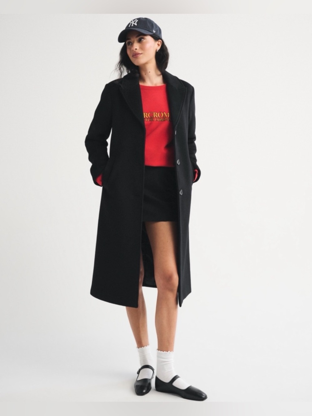 Abercrombie & Fitch Dad Coat